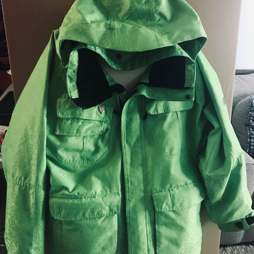 Rare FOX FX2 Series Snowmobile snowboarding Winter Jacket M